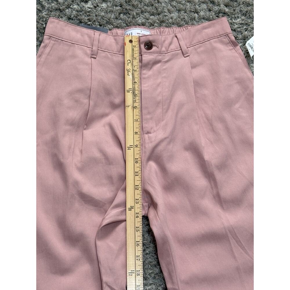 GAP 90s Loose Women’s High Rise Wide Leg Trousers Pink Size S Coastal Boho NWT - Picture 7 of 9